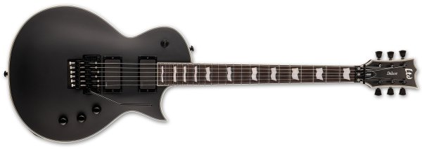 LTD Deluxe EC-1000FR Electric Guitar - Black Satin