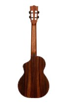 Contour Deluxe All Solid Gloss Spruce Rosewood Tenor Ukulele w/ Cutaway and Bag