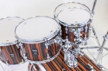 150th Anniversary AQ2 Stage 6-piece Shell Pack, Ebony High-gloss Lacquer