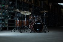 150th Anniversary AQ2 Stage 6-piece Shell Pack, Ebony High-gloss Lacquer