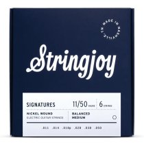 Balanced Medium Gauge Signatures (11-50) Nickel Wound Electric Guitar Strings