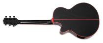 FX Cutaway Acoustic/Electric Guitar, Cosmic Black
