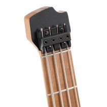 Space 4 Artisan Series Headless 4-String Electric Bass With Bag, Star Dust Green