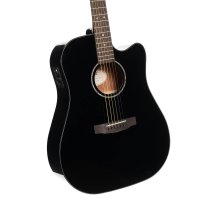 Earth Series Acoustic/Electric Guitar, Black