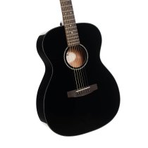 Luce Series Acoustic Guitar, Black Gloss
