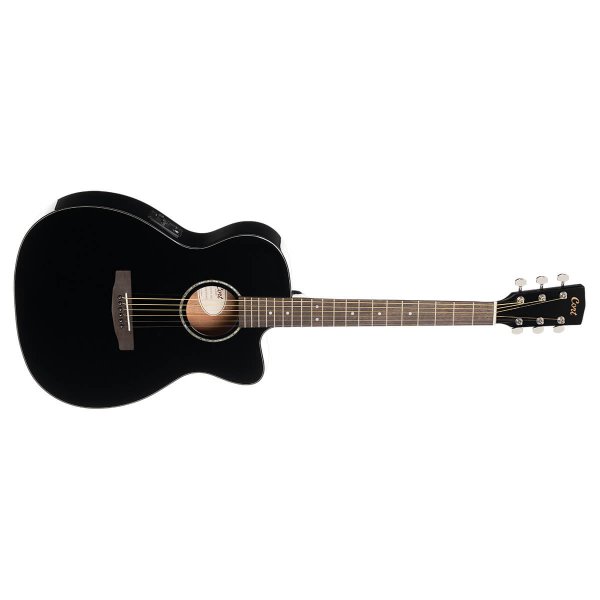 Luce Series Acoustic/Electric Guitar, Black Gloss