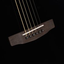Luce Series Acoustic/Electric Guitar, Black Gloss