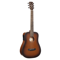 Cort Earth GO Series Acoustic Guitar Open Pore Brown Burst