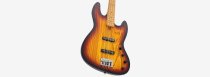 Sire Marcus Miller V6 4-String Electric Bass, 3 Tone Sunburst