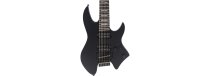 Larry Carlton X6 Headless-6 String Electric Guitar, Black Satin