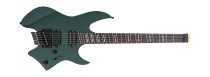Larry Carlton X6 Headless-6 String Electric Guitar, Metallic Green