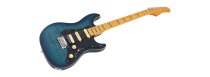 S7 FM New Gen Electric Guitar, Transparent Blue