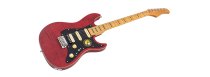 S7 FM New Gen Electric Guitar, See Through Red