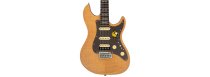 S7 FM New Gen Electric Guitar, Natural Satin