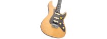 S7 FM New Gen Electric Guitar, Natural Satin