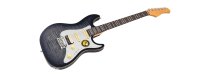 S7 FM New Gen Electric Guitar, Transparent Black Satin