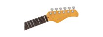 S7 FM New Gen Electric Guitar, Transparent Black Satin