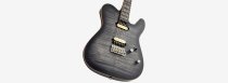 T7 FM New Gen Electric Guitar, Transparent Black