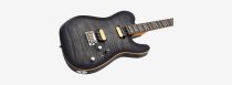 T7 FM New Gen Electric Guitar, Transparent Black