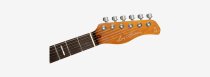 T7 FM New Gen Electric Guitar, Transparent Black