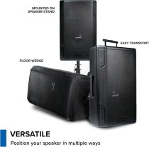 2200W Bluetooth Speaker with 3 Channel Mixer