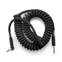 MXR 15 Ft Coil Instrument Cable Right / Straight, Black
