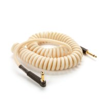 MXR 15 Ft Coil Instrument Cable Right / Straight, White