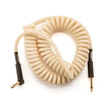 MXR 15 Ft Coil Instrument Cable Right / Straight, White