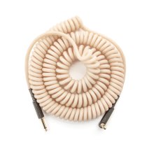 MXR 30 Ft Coil Instrument Cable Right / Straight, White