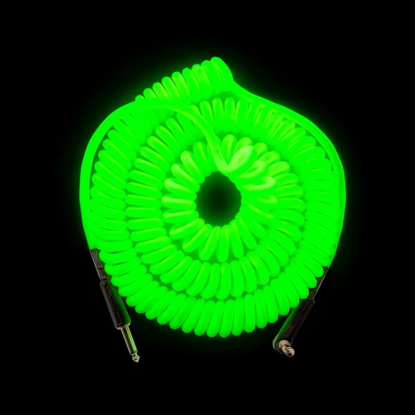 MXR 30 Ft Coil Instrument Cable Right / Straight, White