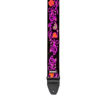 Jimi Hendrix Blacklight Monterey Pink Strap