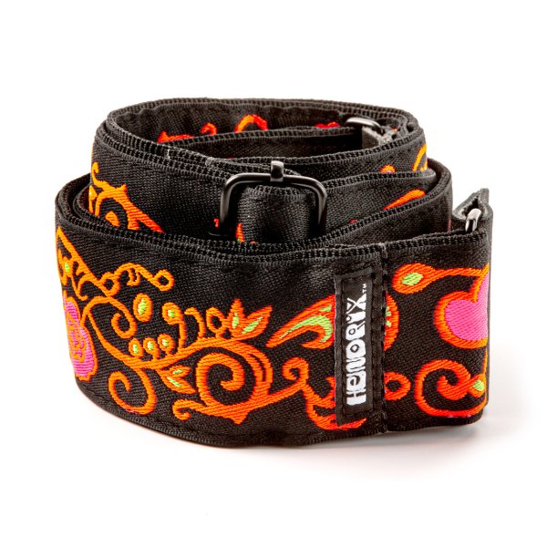 Jimi Hendrix Blacklight Monterey Orange Strap