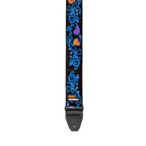 Jimi Hendrix Blacklight Monterey Blue Strap