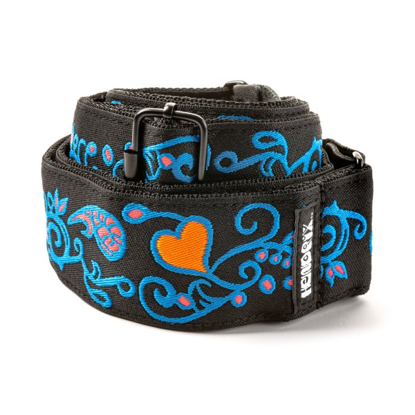 Jimi Hendrix Blacklight Monterey Blue Strap