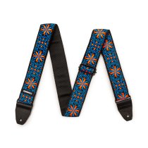 Jimi Hendrix Blacklight Fillmore Blue Strap