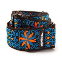 Jimi Hendrix Blacklight Fillmore Blue Strap