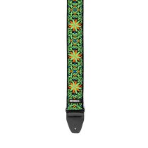Jimi Hendrix Blacklight Fillmore Green Strap