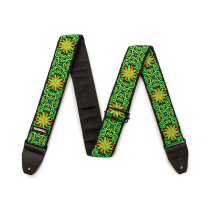 Jimi Hendrix Blacklight Fillmore Green Strap