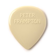 Peter Frampton Vintage Jazz Teardrop Pick, White (24-Pack)