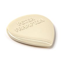 Peter Frampton Vintage Jazz Teardrop Pick, White (24-Pack)