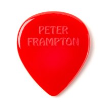 Peter Frampton Vintage Jazz Teardrop Pick, Red (24-Pack)