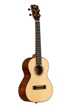 20th Anniversary Solid Spruce Top Quilted Sapele Tenor Ukulele with Bag