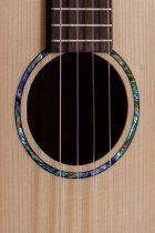 20th Anniversary Solid Spruce Top Quilted Sapele Tenor Ukulele with Bag