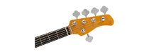 Marcus Miller Z3 5-String Electric Bass, Silver Sparkle