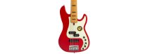 Marcus Miller P7-5 String Bass Guitar, Dakota Red