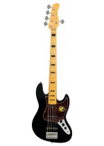 Marcus Miller V5-5 String Bass Guitar, Black