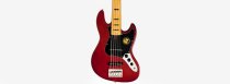 Marcus Miller V5-5 String Bass Guitar, Candy Apple Red