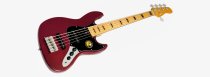 Marcus Miller V5-5 String Bass Guitar, Candy Apple Red