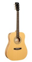 Cort AD-FM Dread Flamed Maple Natural Gloss Acoustic Guitar
