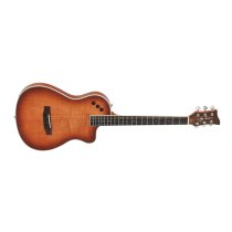 Jay Turser Slim Body Electric/Acoustic Guitar with Gig Bag